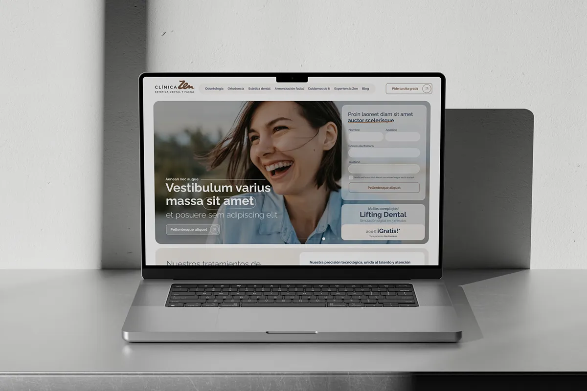 Clinica Zen Website Design